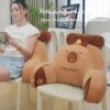 Bedside soft bag, large back cushion, tatami bed, pregnant woman back pillow, sofa protector, Q neck waist protector, bay window reading waist