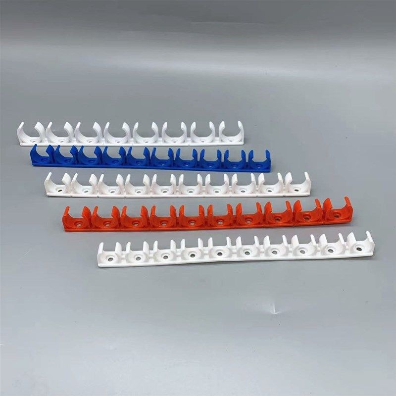 连排卡 u型塑料排卡 线管排卡 固定水管管卡子管夹 地暖管管卡,淘宝优惠券,粉丝福利购,淘宝优惠卷