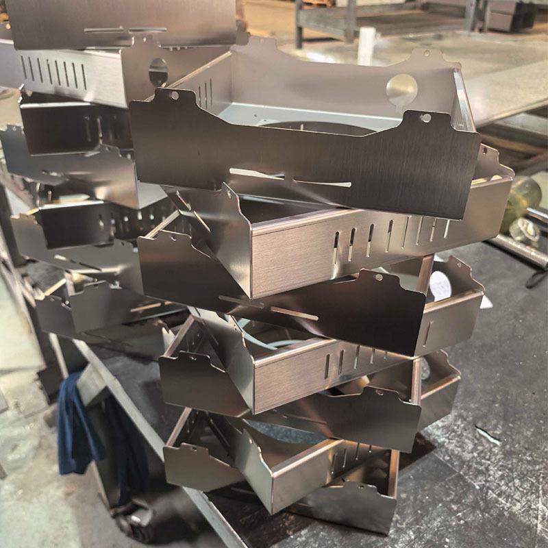 Metal chassis shell sheet metal processing laser cutting precision sheet metal parts bending welding metal protective shell
