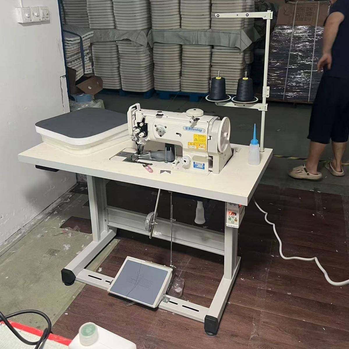 切包一体工业缝纫机带刀厚料被子地垫脚垫网套床垫家访包边针车,淘宝优惠券,粉丝福利购,淘宝优惠卷