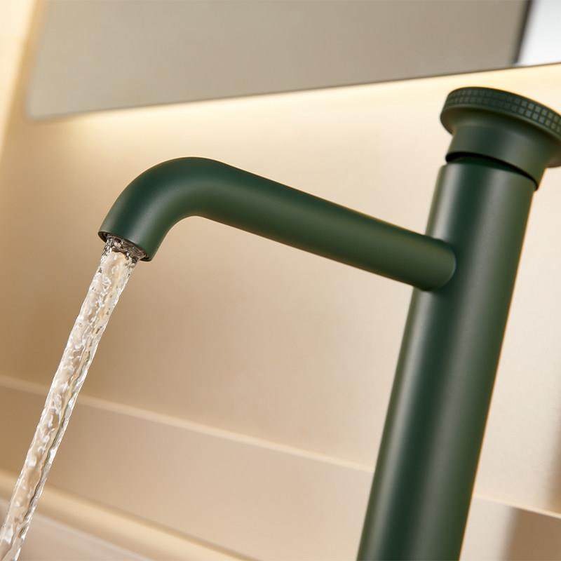 墨绿色艺术面盆洗手盆水龙头冷热全铜浴室柜洗脸盆台上下盆水龙头,淘宝优惠券,粉丝福利购,淘宝优惠卷