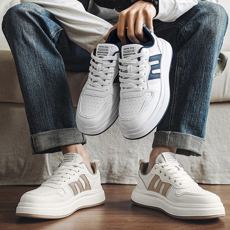 夏季新款大码男鞋45网面透气休闲小白鞋46男士板T鞋加大脚宽休闲,淘宝优惠券,粉丝福利购,淘宝优惠卷