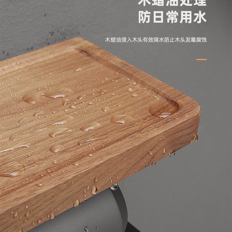 浴室牙刷置物架吹风机一体免打孔家用夹板壁挂卷发棒多功能收纳架,淘宝优惠券,粉丝福利购,淘宝优惠卷