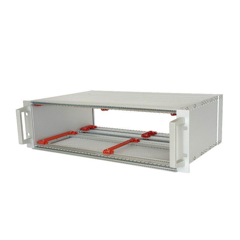 Standard 3U plug-in box aluminum alloy vertical plug-in box industrial control chassis communication electronics CPCI plug-in box sheet metal processing