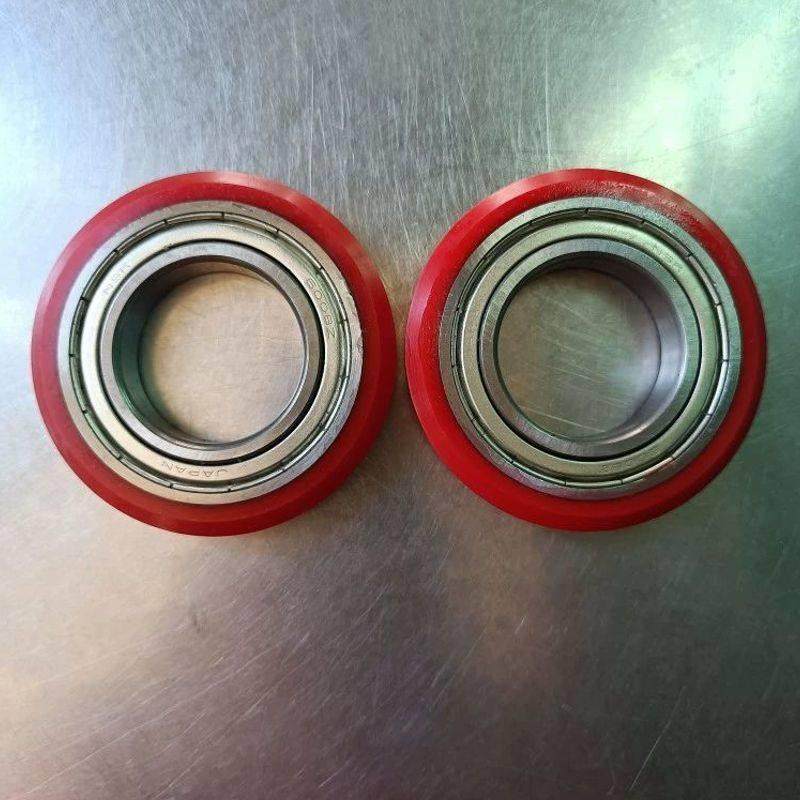 定做商标机模切机压纸轮印刷机聚氨酯走纸轮轴承包胶轮厂家直销,淘宝优惠券,粉丝福利购,淘宝优惠卷