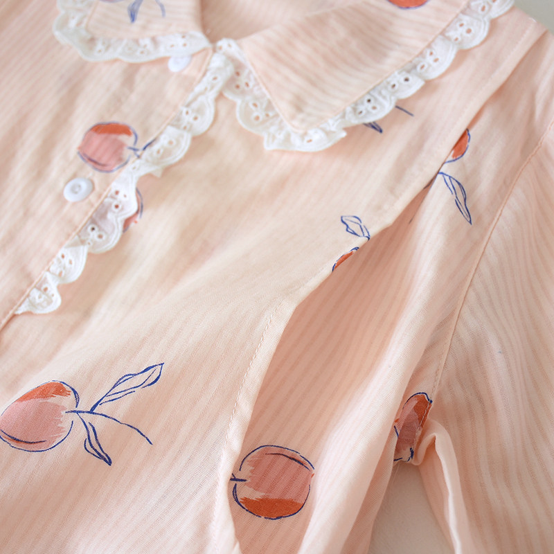 薄款纱布月子服套装孕妇睡衣产妇喂奶衣哺乳服春夏透气纯棉家居服,淘宝优惠券,粉丝福利购,淘宝优惠卷