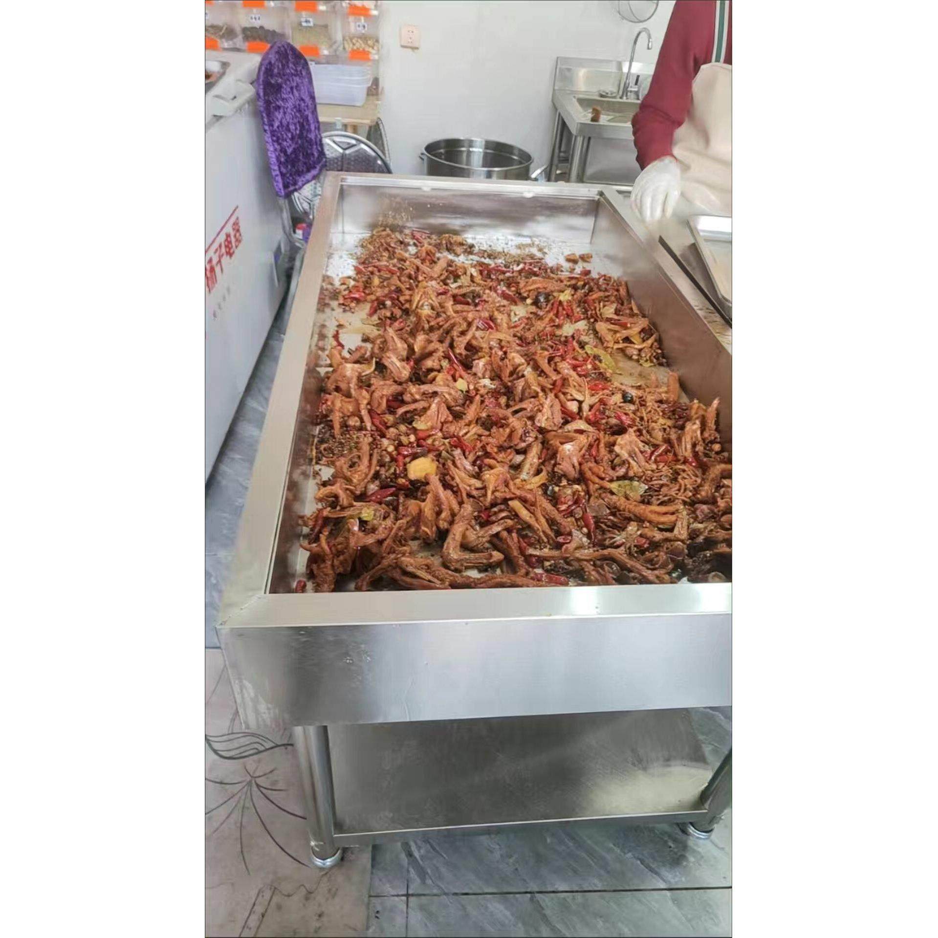 加厚304不锈钢卤肉分拣台鸭货卤肉熟食摆摊沥水台龙虾清洗台,淘宝优惠券,粉丝福利购,淘宝优惠卷