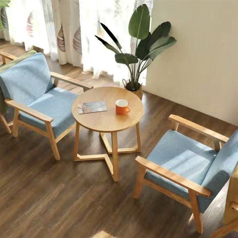 网红奶茶店餐桌椅咖啡厅桌椅组合简约洽谈实木椅甜品休闲餐厅沙发,淘宝优惠券,粉丝福利购,淘宝优惠卷