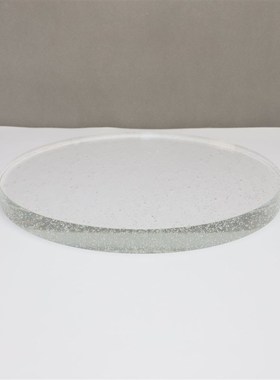 现代简约水晶气泡拱门摆件样板房售楼部卧室书房桌面玄关软装饰品