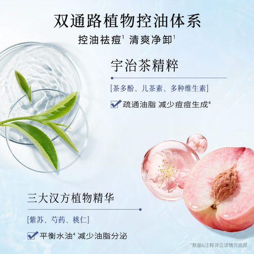 【官方旗舰店】艾天然卸妆液小蓝瓶净痘控油深层清洁卸妆 - 图1