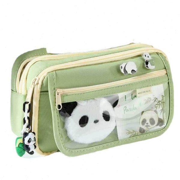 新款2024初中痛包女生颜值版文具盒三年二班感孩铅笔盒文具袋,淘宝优惠券,粉丝福利购,淘宝优惠卷