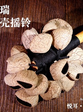 德瑞Terre非洲手摇铃植物果实B摇铃串铃手链脚链拟声民族小众乐器