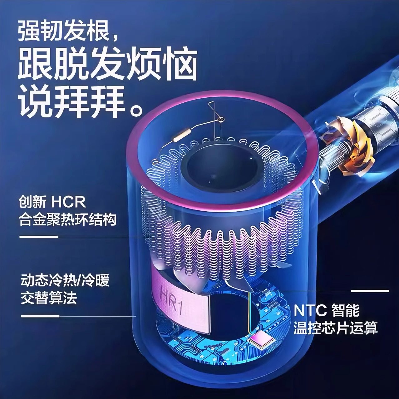 徕芬优官方旗舰店电吹风机负离子护发家用静音大风力高速干吹风筒,淘宝优惠券,粉丝福利购,淘宝优惠卷