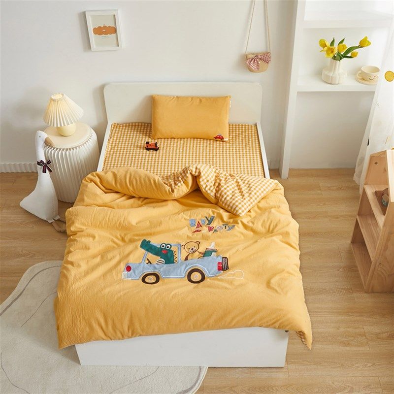 幼儿园被子三件j套儿童午睡被套宝宝婴儿六件套被褥空调被,淘宝优惠券,粉丝福利购,淘宝优惠卷