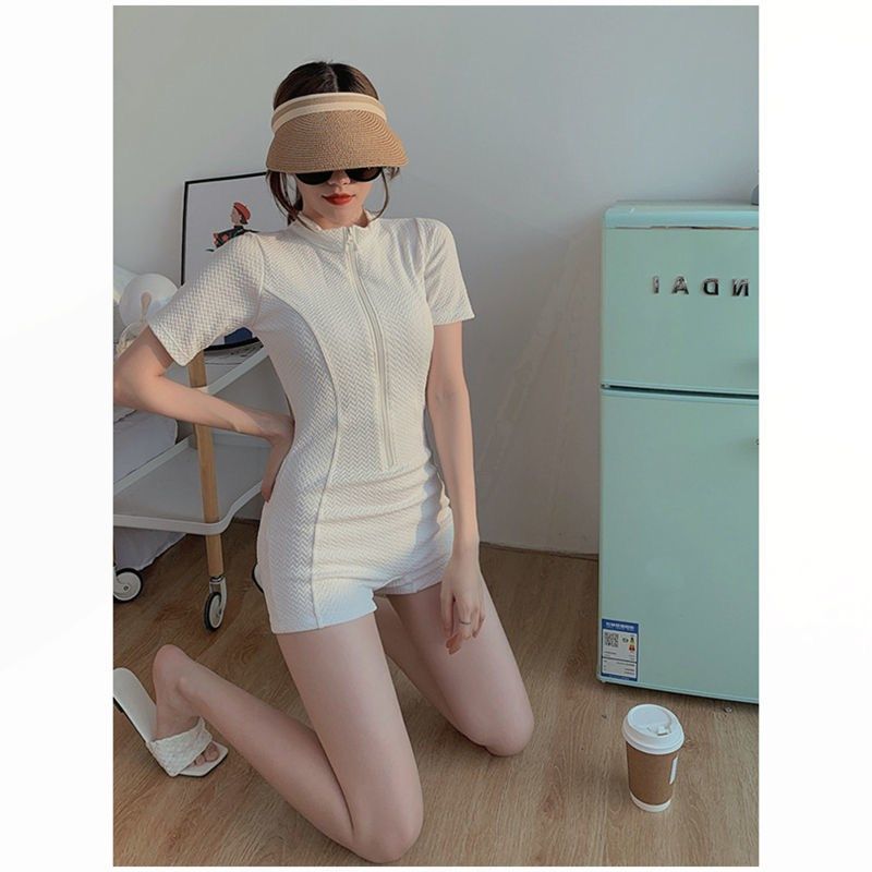 女孩泳衣女202k5新款保守连体平角高级感学生上课冲浪潜水服泡温,淘宝优惠券,粉丝福利购,淘宝优惠卷