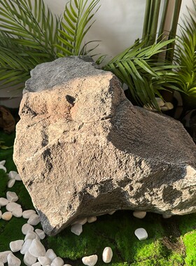 PU仿真黄色假山石 沙漠造景泡沫石 可订制拍摄道具岩石U 沙生绿植