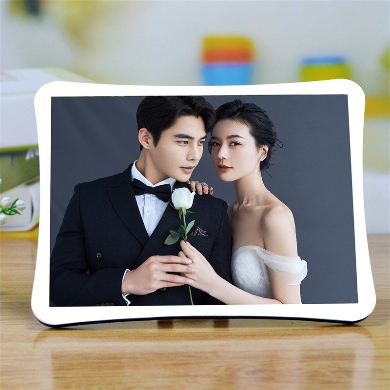 摆台定制相框无边框照片桌摆儿童影楼相框挂墙版画水晶婚纱照相片,淘宝优惠券,粉丝福利购,淘宝优惠卷