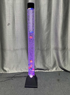 亚克力卧室新居墙摆件气泡水族婚庆路引水柱管室内形象装饰客厅