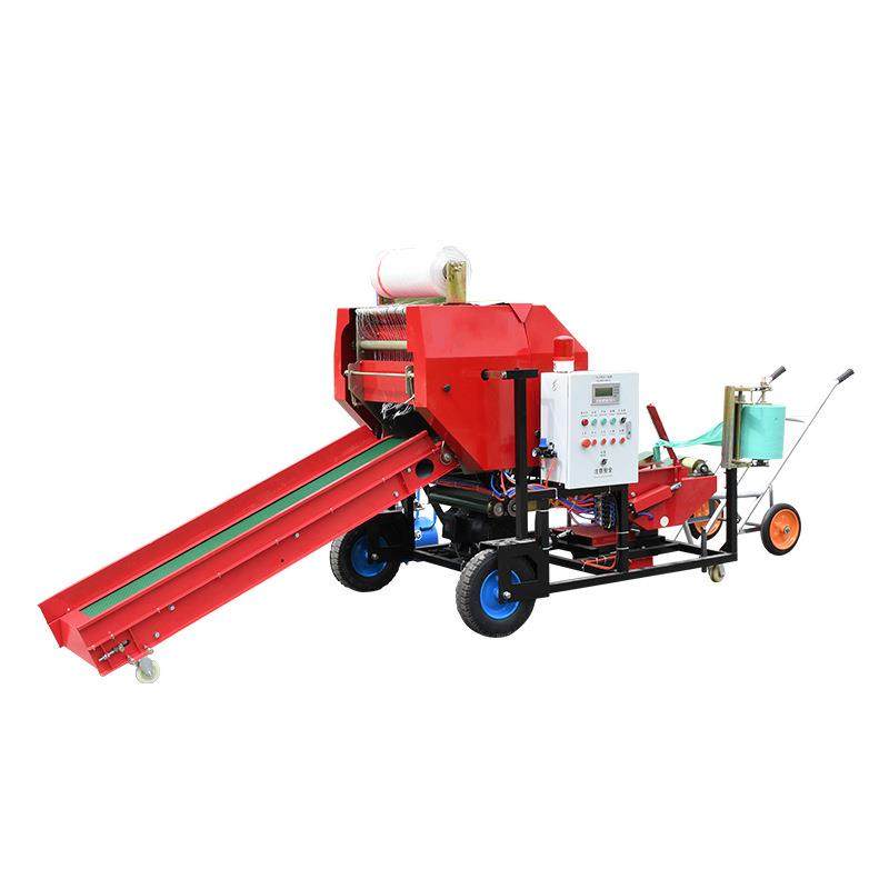 打捆包膜一体机青储秸秆牧草饲料打包机玉米秸秆打捆机,淘宝优惠券,粉丝福利购,淘宝优惠卷