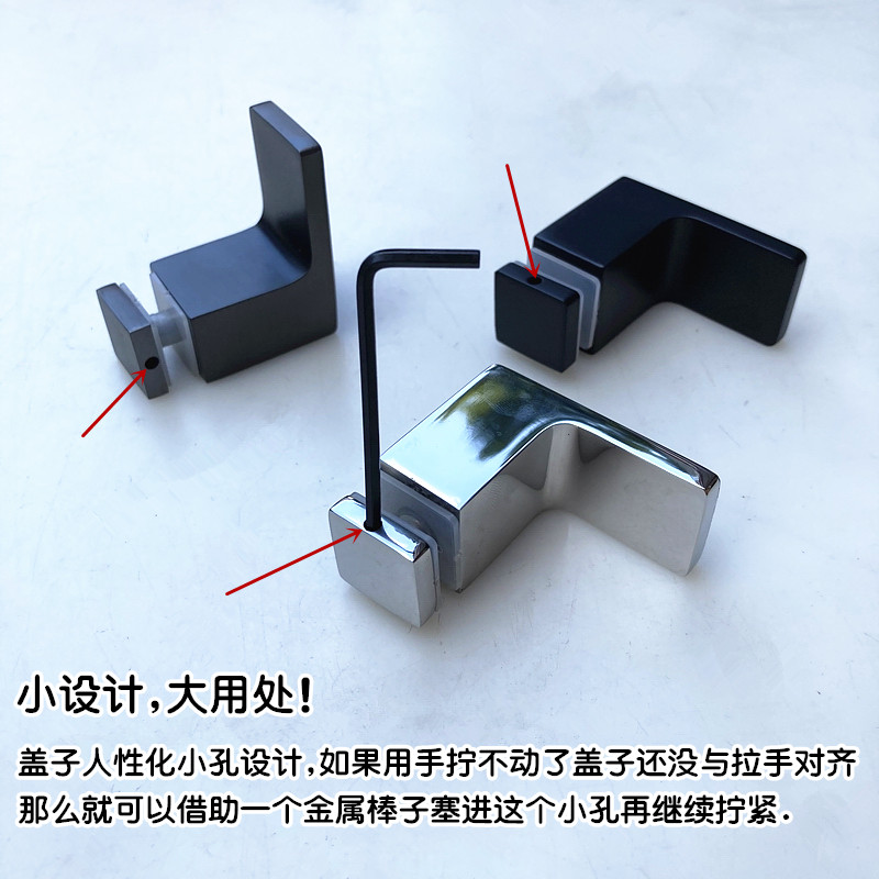 304不锈钢实心单孔淋浴房酒柜展示柜玻璃门拉手门把手单边小拉手,淘宝优惠券,粉丝福利购,淘宝优惠卷