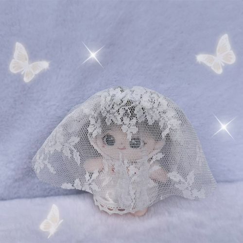 现货娃衣10cm棉花娃娃海星体正常体衣服婚纱礼服裙子公仔玩偶换装 - 图0