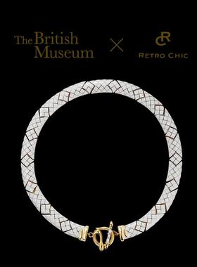 【谭维维同款】RC Retro Chic意大利复古时尚首饰 白色圣蛇套装