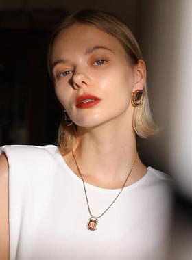 【女神礼物】RC Retro Chic意大利复古时尚首饰 宙斯神庙项链女生