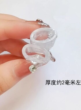 脚趾保护套透气硅胶足尖防护分离脚趾穿鞋防磨防汗透明小脚防水