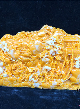 寿山石仿天然原石大摆件客厅玄关大石头福建桌面装饰观赏居家送礼