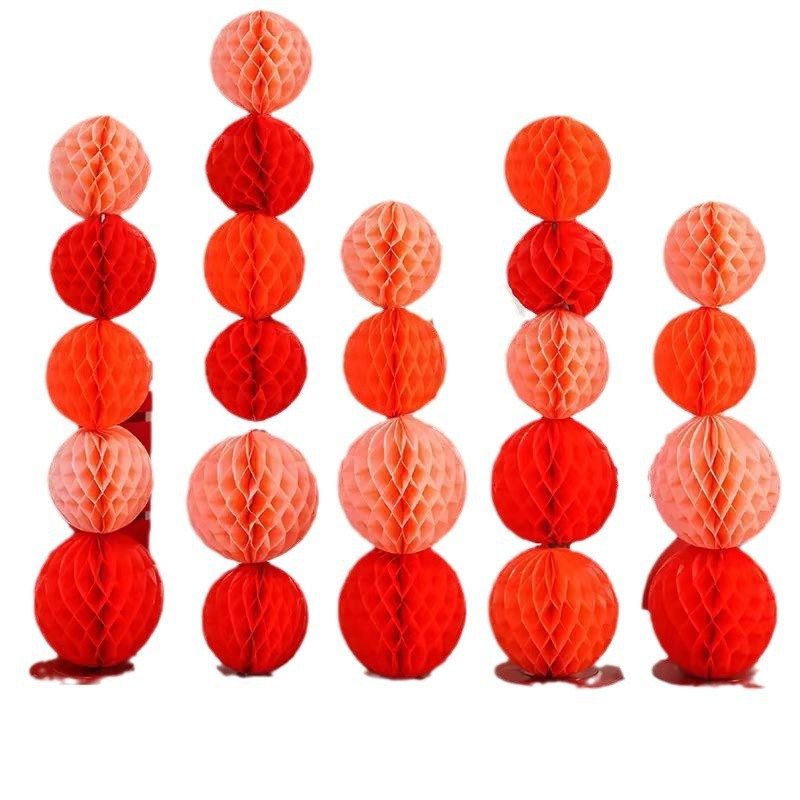 蜂窝球结婚立柱全套装饰卧室婚房背景墙拉花地飘支架婚礼结婚用品,淘宝优惠券,粉丝福利购,淘宝优惠卷