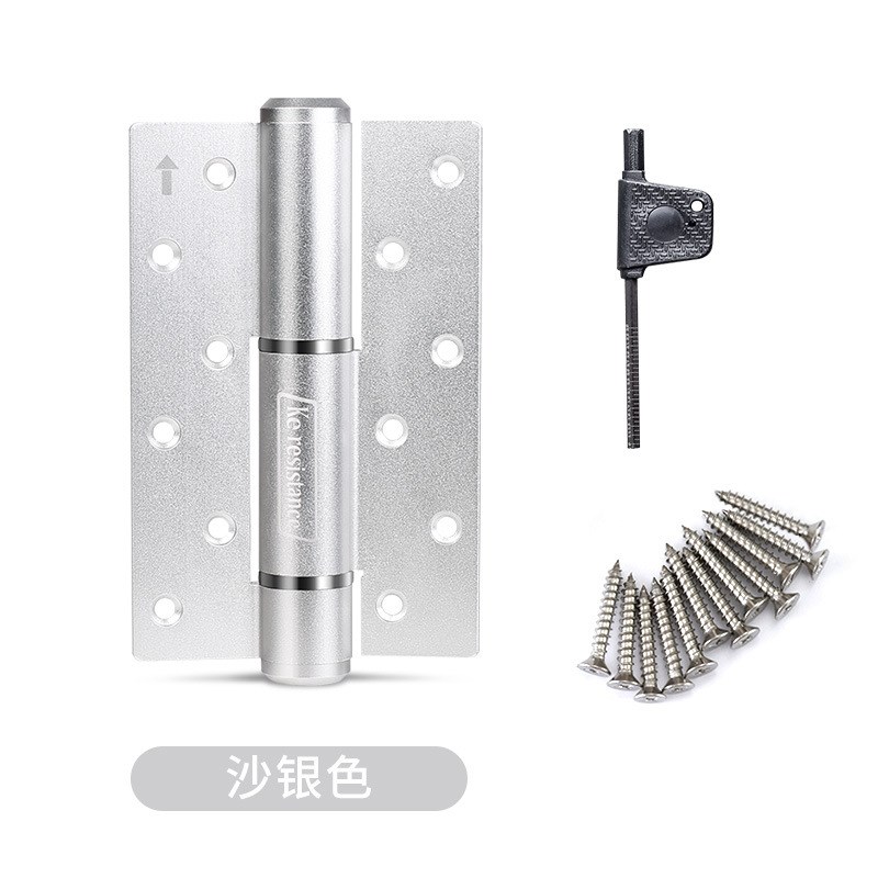 隐形门合页自动关门闭门器缓冲大门液压阻尼弹簧合页自闭合页静音 - 图2