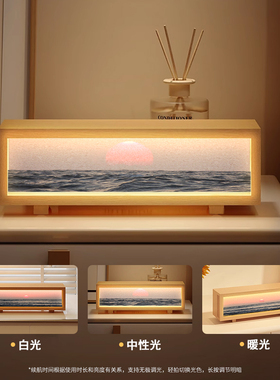 创意拍拍灯桌面摆件客厅玄关电视柜卧室氛围灯高级感小众装饰品