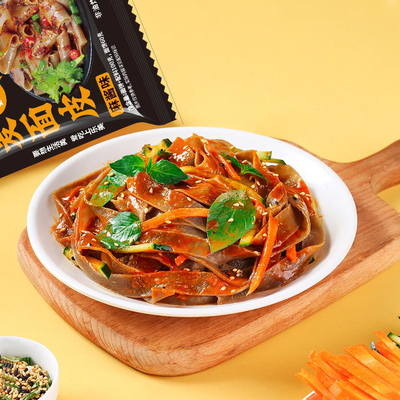 上乐美荞麦面皮免煮带料包