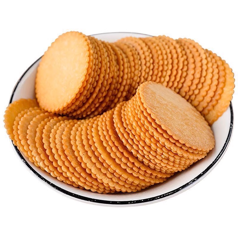 江小赞薄脆饼干鲜香酥脆混合口味早餐代餐追剧熬夜必备小零食