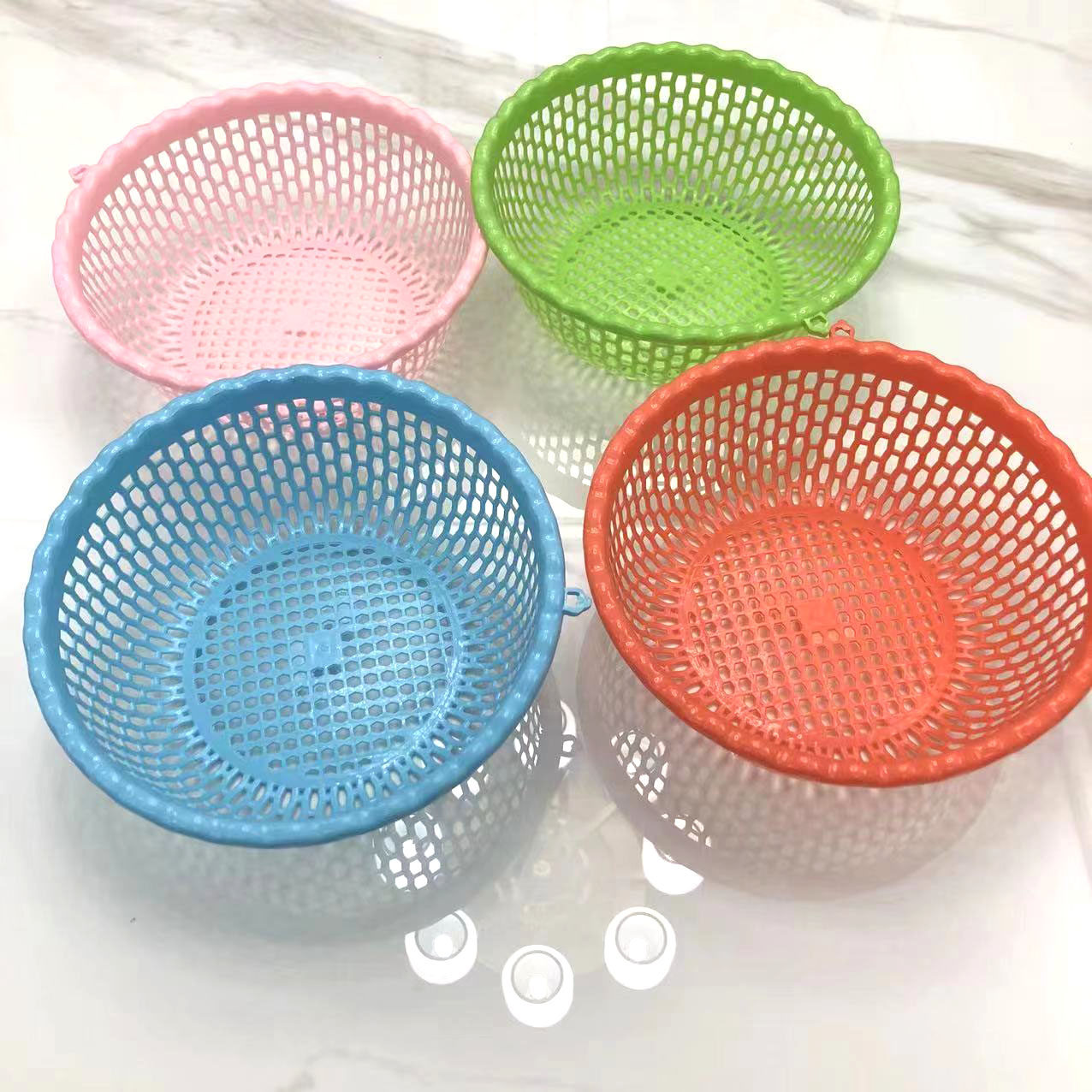 加厚洗菜筛水果筛摔不坏水果菜篮沥水篮滤水筛厨房家用塑料洗菜篮,淘宝优惠券,粉丝福利购,淘宝优惠卷