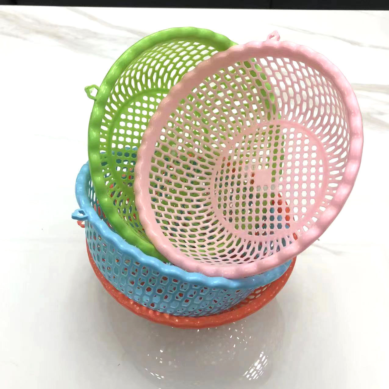 加厚洗菜筛水果筛摔不坏水果菜篮沥水篮滤水筛厨房家用塑料洗菜篮,淘宝优惠券,粉丝福利购,淘宝优惠卷