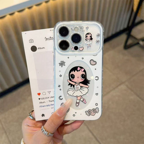 芭蕾舞小玉适用苹果17Pro手机壳iPhone16max小米17华为mate80pura90K70reno15note14荣耀400x300一加ace5s50 - 图1