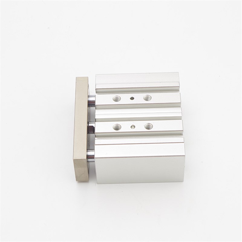 亚德客气动铜套轴承小型导杆三轴气缸TCM20X20*25-40 50 75 100-S - 图2