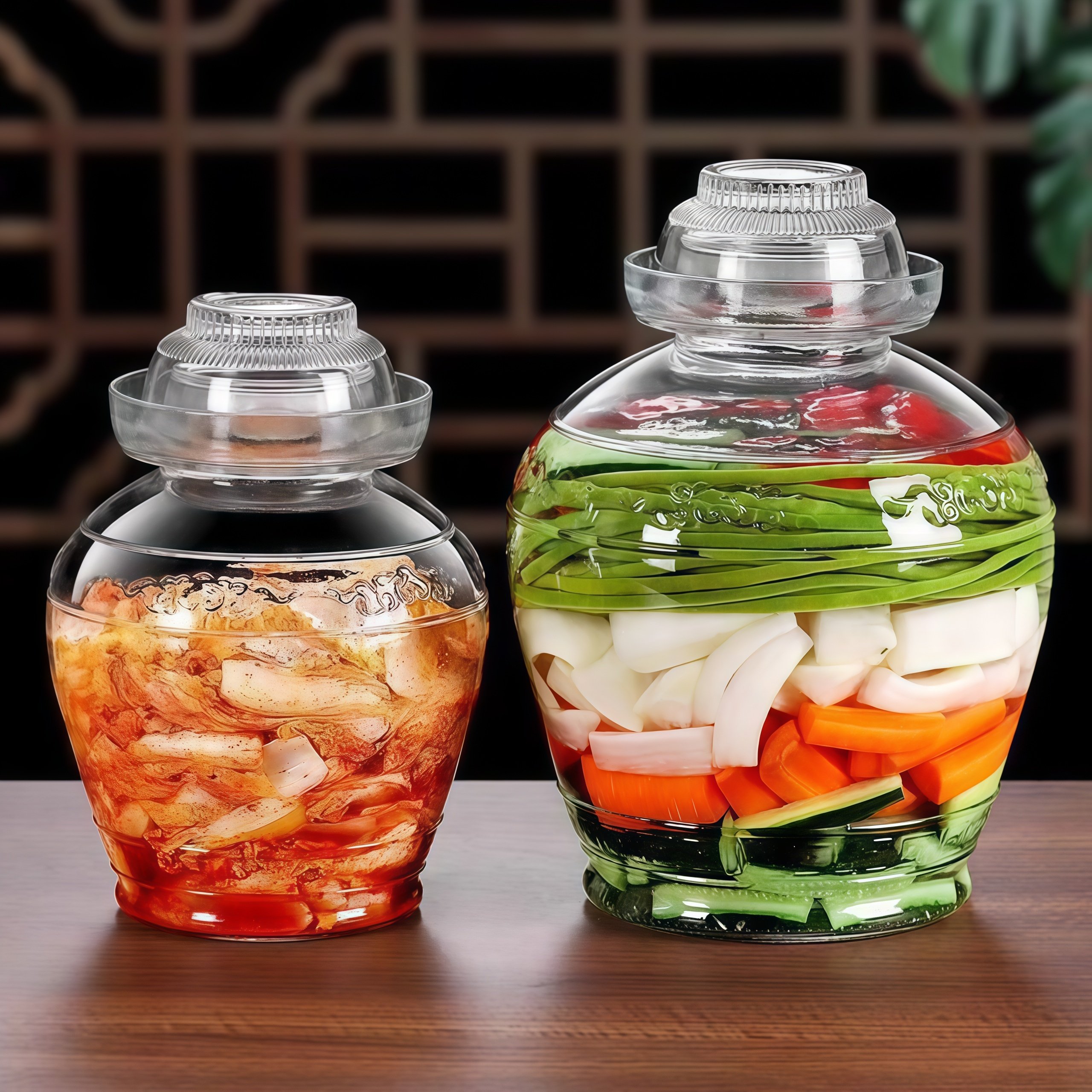 玻璃泡菜坛子加厚四川罐密封老式腌制罐腌菜坛子家用食品罐咸菜坛,淘宝优惠券,粉丝福利购,淘宝优惠卷