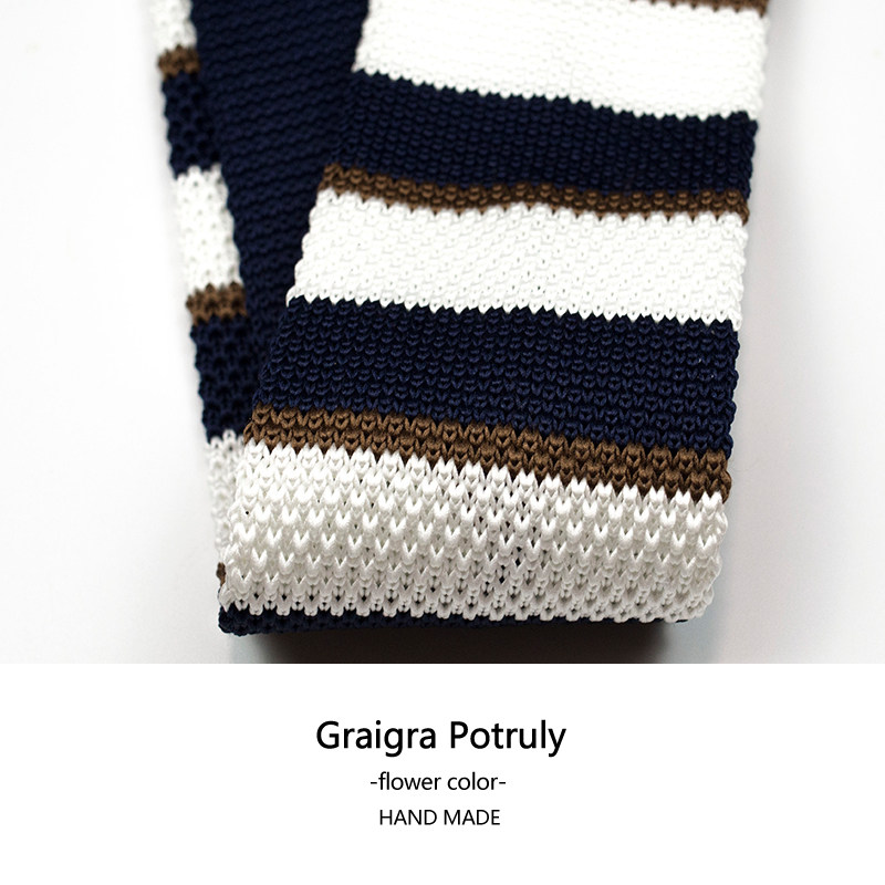 针织领带5公分窄版条纹平头商务休闲英伦日系韩版斜纹毛线领带5cm,淘宝优惠券,粉丝福利购,淘宝优惠卷