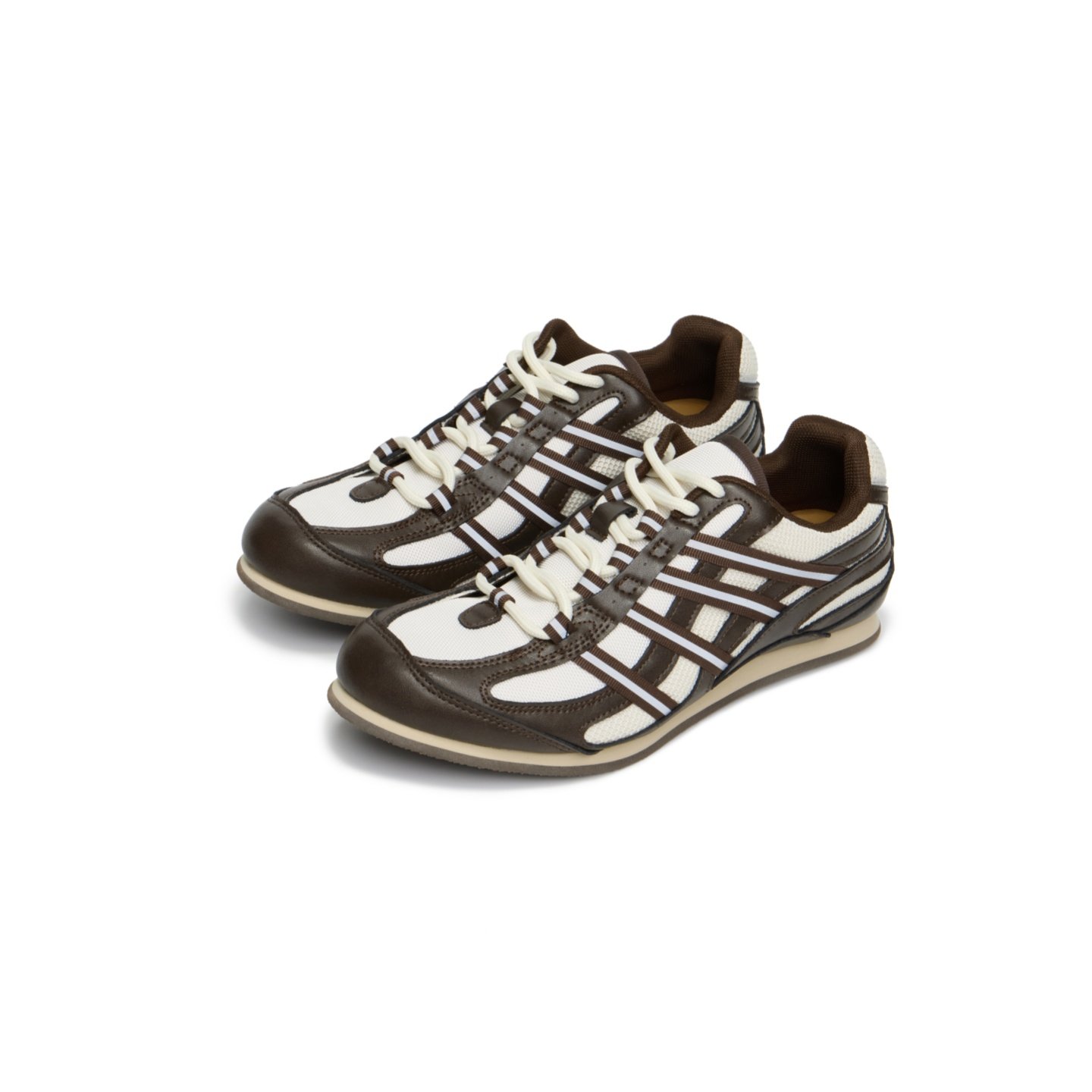 YC正品女鞋 复古透气平底阿甘鞋2025新款百搭运动轻便德训鞋女款 - 图0