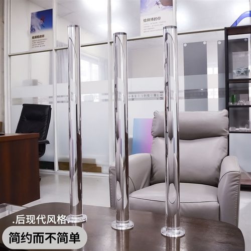 亚克力桌腿支架定制渐变色T型V型餐桌吧台支架支撑悬浮茶几桌脚 - 图0