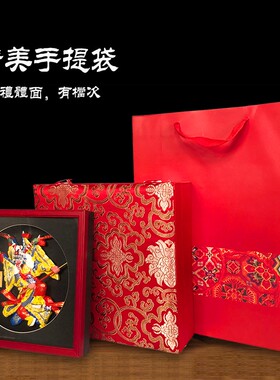中国风京剧脸谱泥人摆件特色出国商务礼品送老外手工艺品泥塑挂件