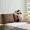 Technology cloth bed pillows bedroom tatami soft bag bedside large back sofa bay window waist cushion removable and washable