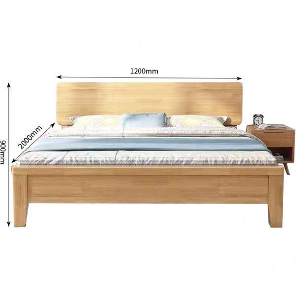 臻远 整套实木单人床 1200*2000*900  含1个床垫+1个床头柜,淘宝优惠券,粉丝福利购,淘宝优惠卷