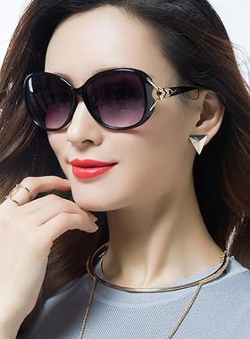 俄罗斯进口工艺太阳镜2025女款大白鲨狐狸头渐变眼镜开车驾驶墨镜