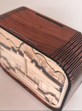 西安旅游文创纪念品小夜灯摆件充电景点大雁塔精致X陕西简约镂空