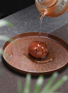 可爱小猪摆件家居装饰客厅办公室茶室茶桌茶盘摆设茶宠茶玩手把件