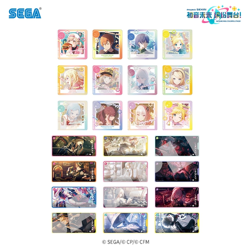 SEGA世嘉 初音未来缤纷舞台 盲抽纪念贴纸 vol.10 PJSK日谷[预售] - 图0