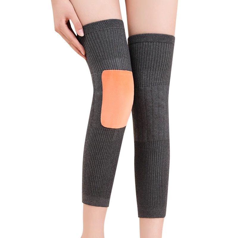 羊绒护膝盖护腿秋冬羊毛保暖老寒腿关节防寒加绒加厚防滑长筒护套,淘宝优惠券,粉丝福利购,淘宝优惠卷